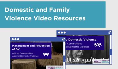 Domestic And Family Violence Video Resources