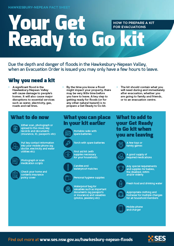 Your Get Ready To Go Kit Fact Sheet 1